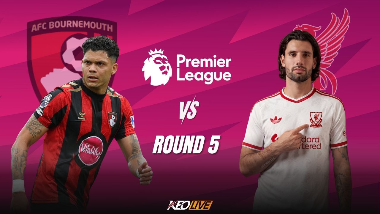 Trận đấu giữa Bournemouth vs Liverpool | Keolive