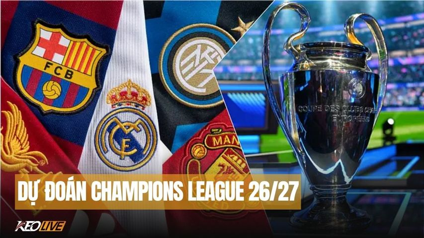 Hình ảnh minh họa cho bài viết Dự đoán vô địch Champions League 2026/27: Bayern Munich top 1