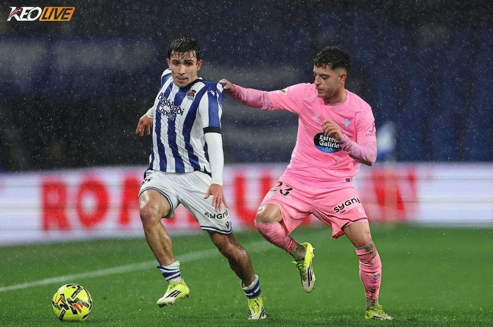 Cả Sociedad và Celta Vigo đều nằm ở nửa dưới BXH  | Keolive