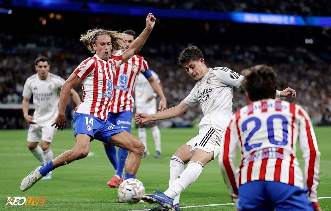 Cách biệt giữa hai đội trên bảng xếp hạng La Liga chỉ là 2 điểm  | Keolive
