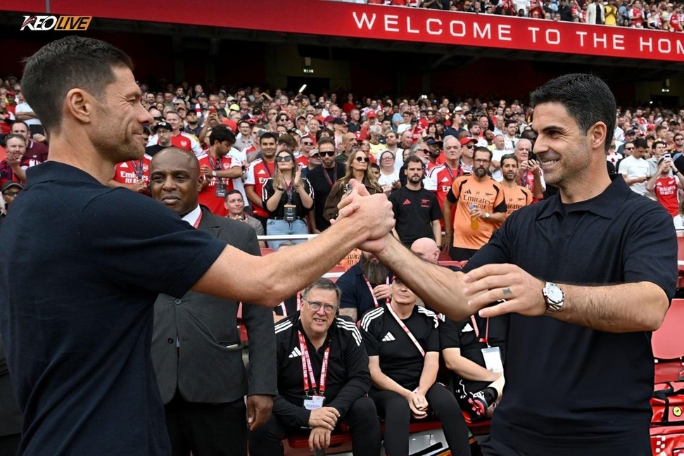 Hai nhà cầm quân Xabi Alonso và Mikel Arteta đều đang gặp vấn đề binh lính chấn thương | Keolive