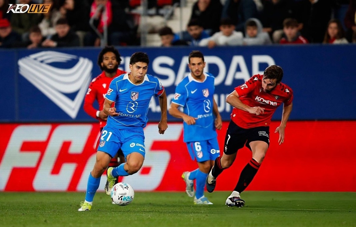 Đây có thể là trận đấu không dễ dàng với thầy trò Diego Simeone  | Keolive