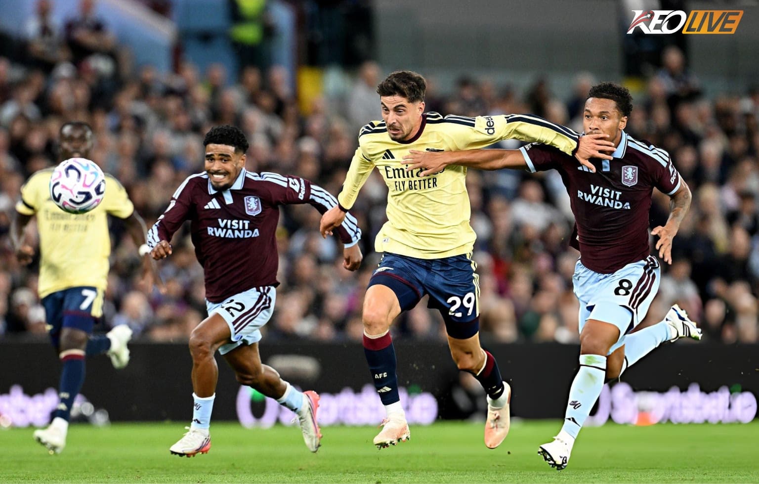 Arsenal gặp nhiều khó khăn trước lối chơi rát của đối thủ | Keolive