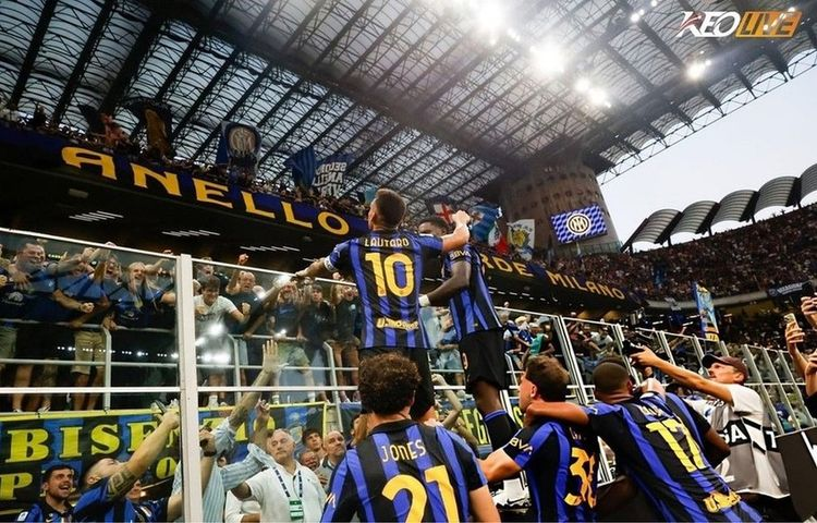 Mô tả hình ảnh cho bài viết Mưa bàn thắng trong hiệp hai, Martinez đưa Inter ngược dòng ngoạn mục