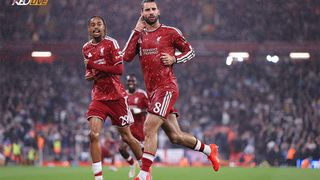 Hình ảnh cho bài Szoboszlai lập siêu phẩm chốt hạ, Spurs bị loại khỏi Carabao Cup