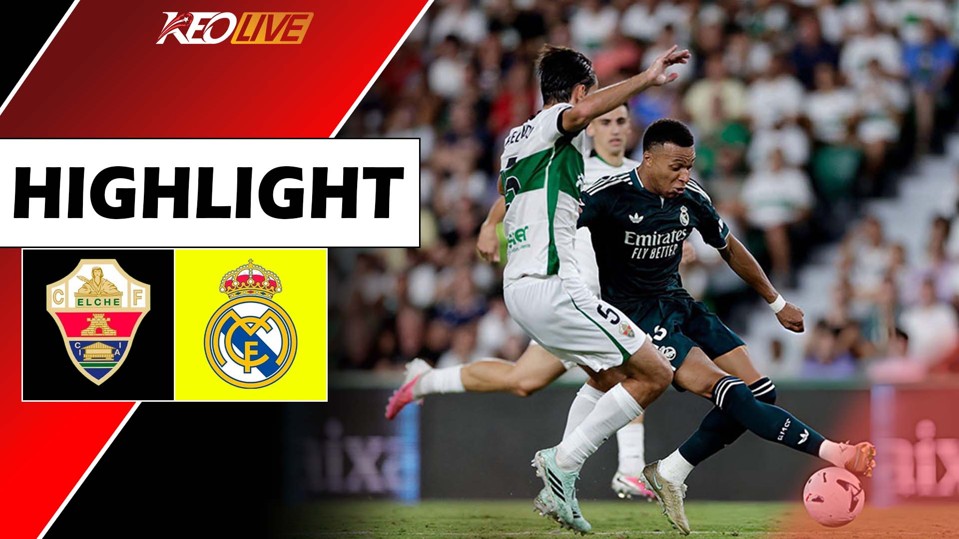ELCHE CF 2 - 3 REAL MADRID | RESUMEN LALIGA EA SPORTS