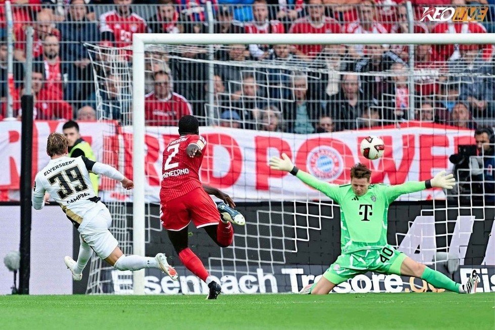 Elversberg có bàn gỡ hòa bất chấp sức ép của Bayern | Keolive