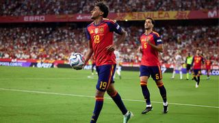 Hình ảnh cho bài Yamal lập cú đúp, Tây Ban Nha có chiến thắng thứ hai tại Nations League