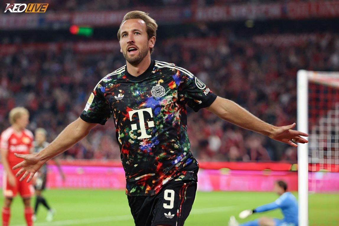 Harry Kane lập kỷ lục 100 bàn nhanh nhất lịch sử Bundesliga | Keolive