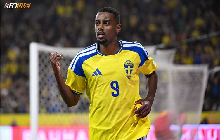 Mô tả hình ảnh cho bài viết Alexander Isak rời tuyển Thụy Điển sớm vì chấn thương
