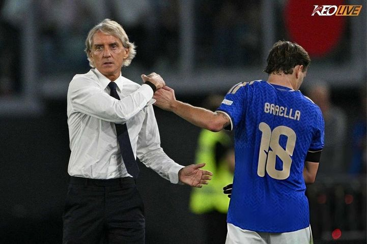 Mô tả hình ảnh cho bài viết Mancini thất bại toàn diện trong ngày trở lại dẫn dắt Italy 