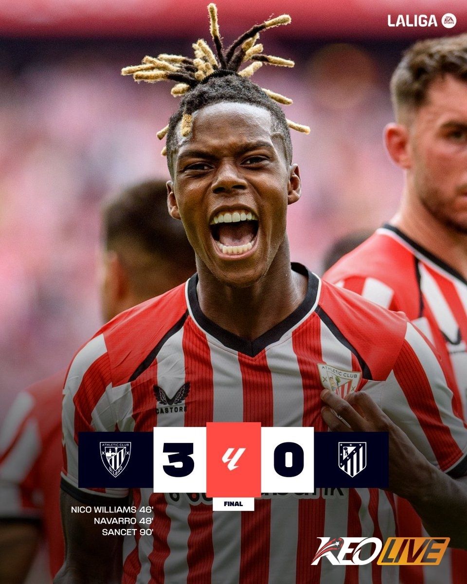 Athletic Club 3-0 Atletico Madrid | Keolive