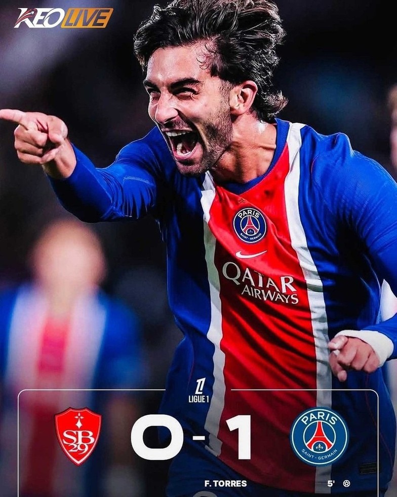 Brest 0-1 PSG | Keolive