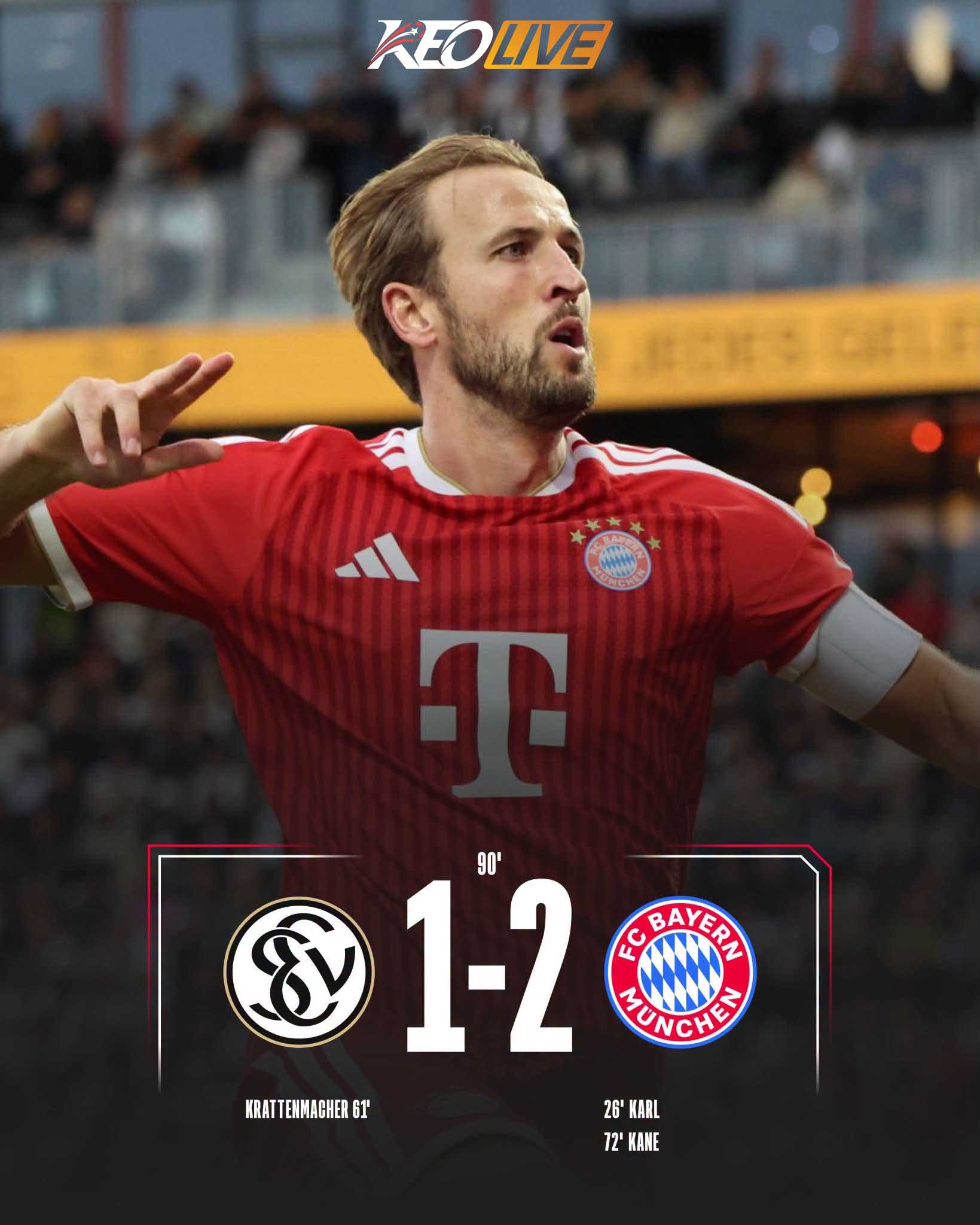 Elversberg 1-2 Bayern Munich | Keolive