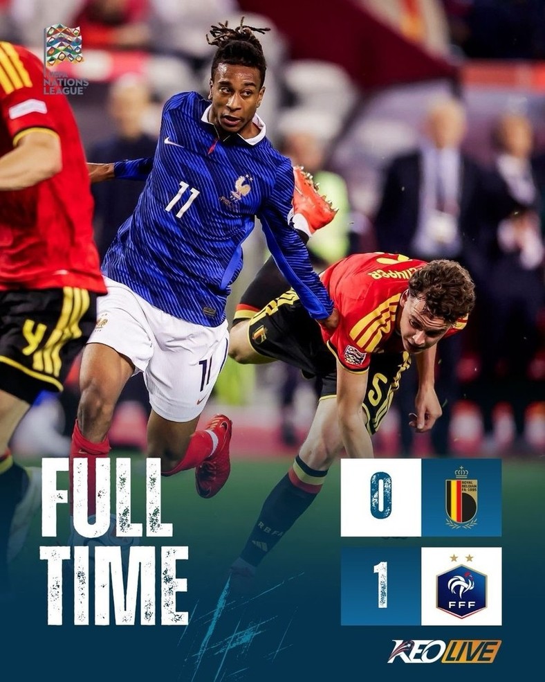 Bỉ 0-1 Pháp | Keolive