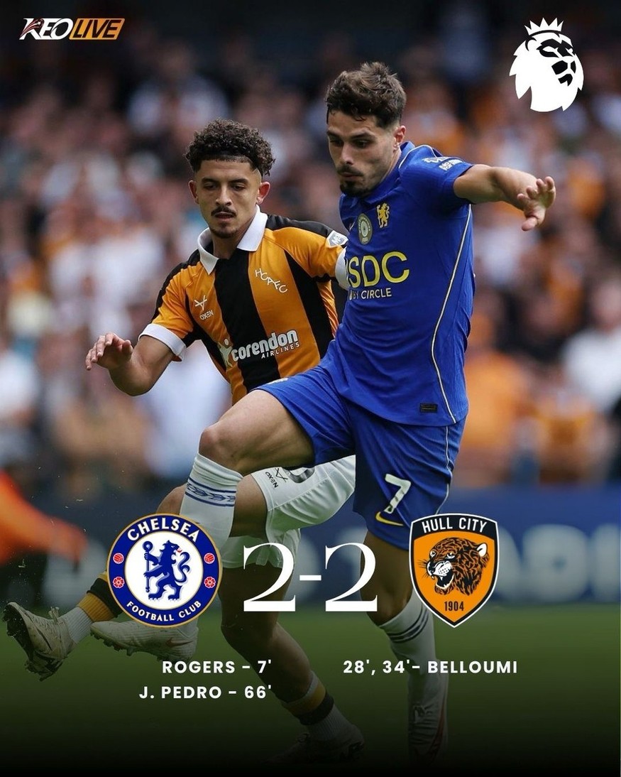 Chelsea 2-2 Hull City | Keolive