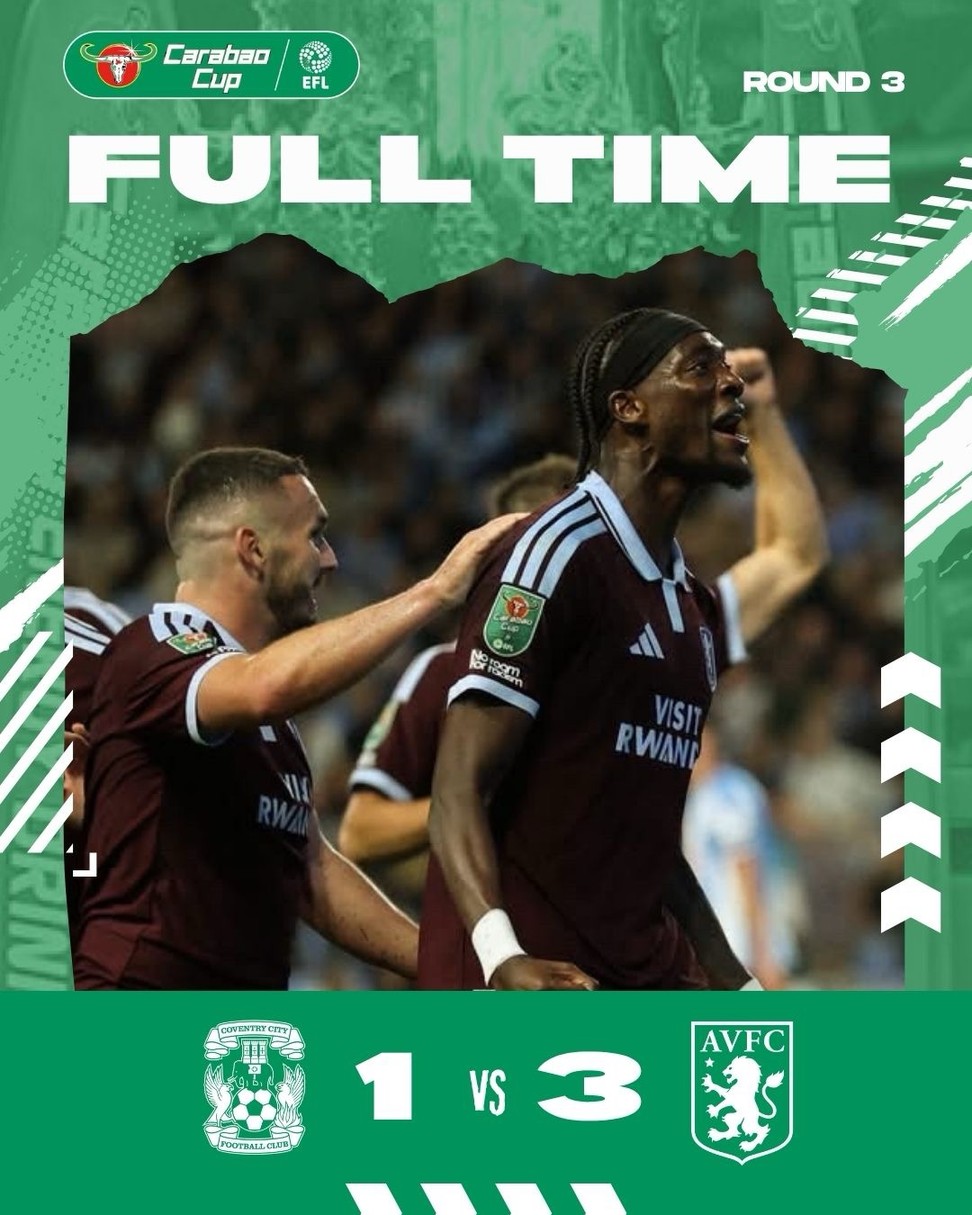 Coventry 1-3 Aston Villa | Keolive