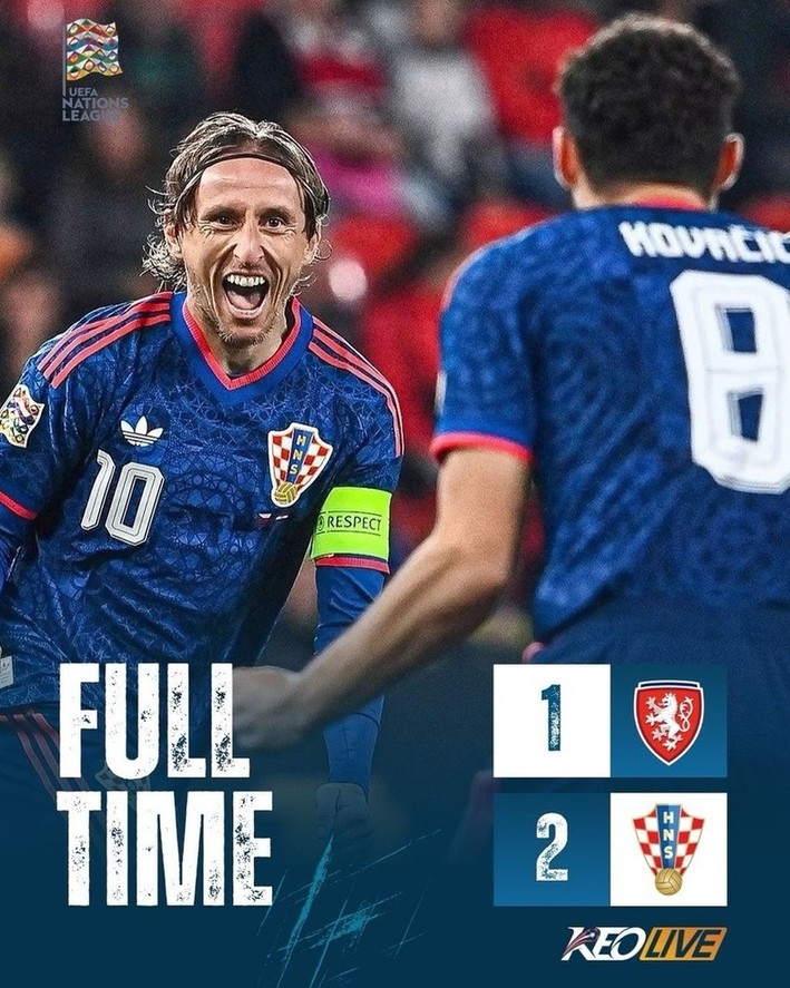 Czechia 1-2 Croatia | Keolive