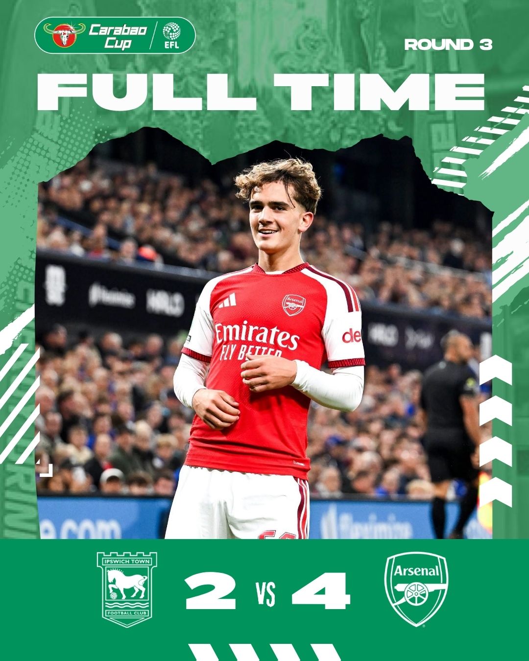 Ipswich Town 2-4 Arsenal | Keolive
