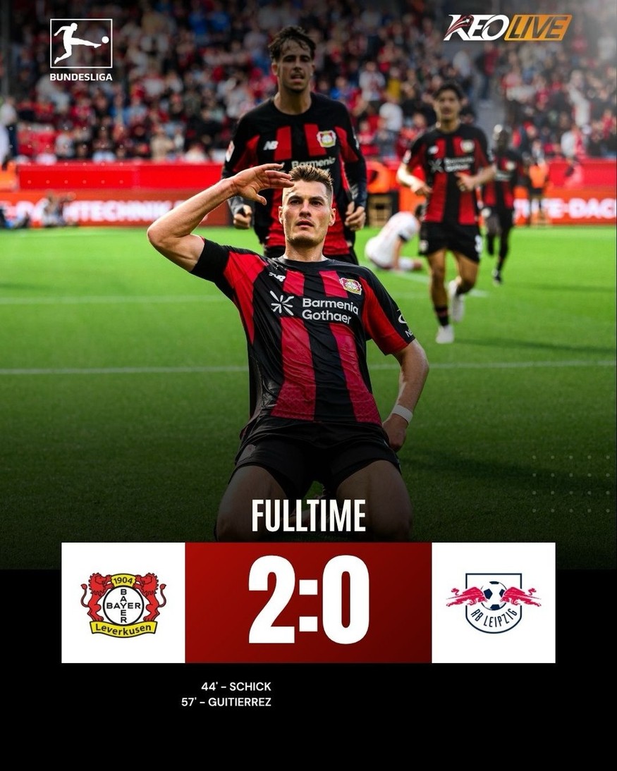 Bayer Leverkusen 2-0 RB Leipzig | Keolive