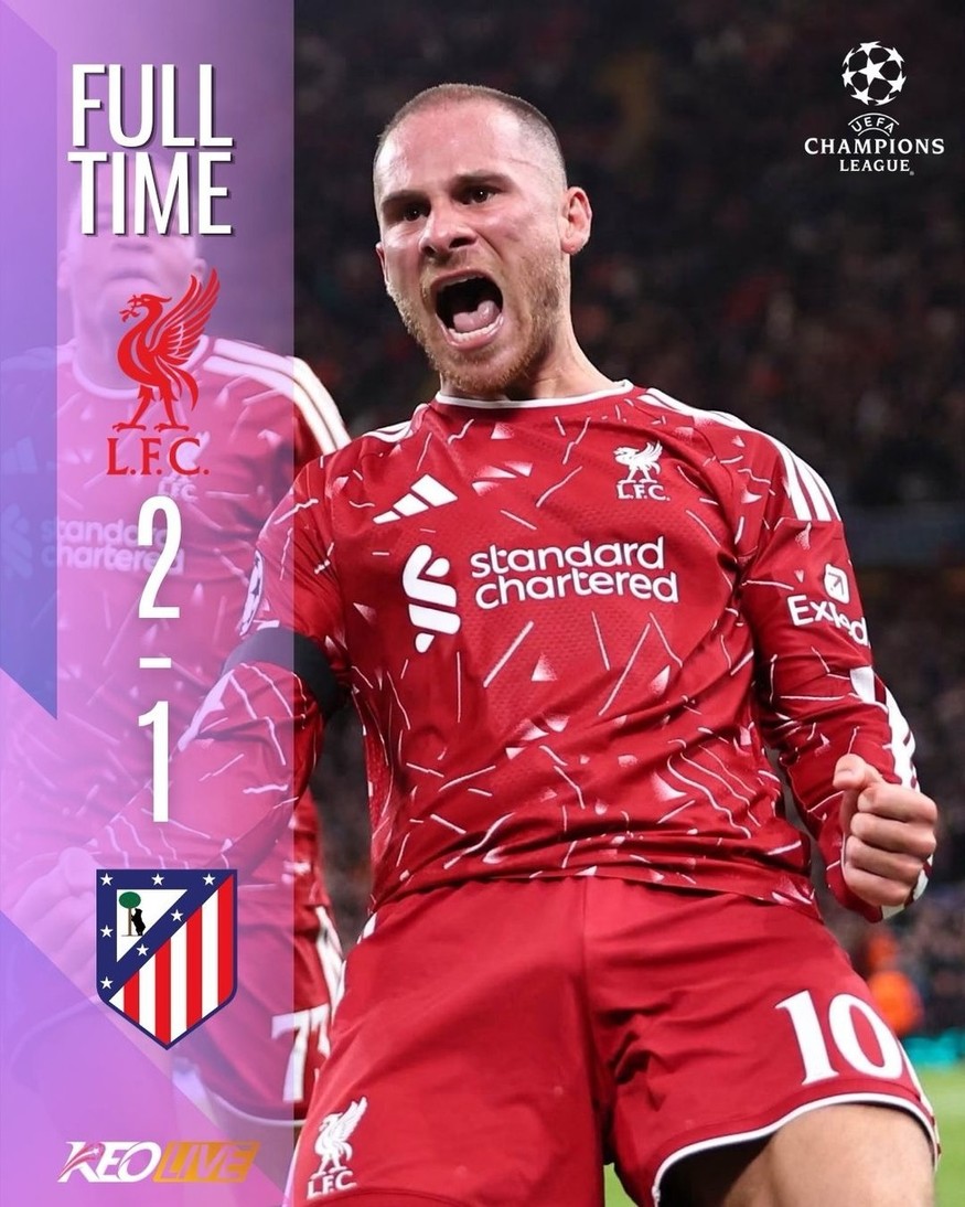 Liverpool 2-1 Atlético Madrid | Keolive