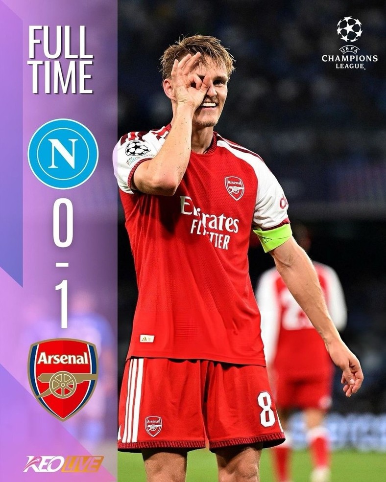 Napoli 0-1 Arsenal | Keolive