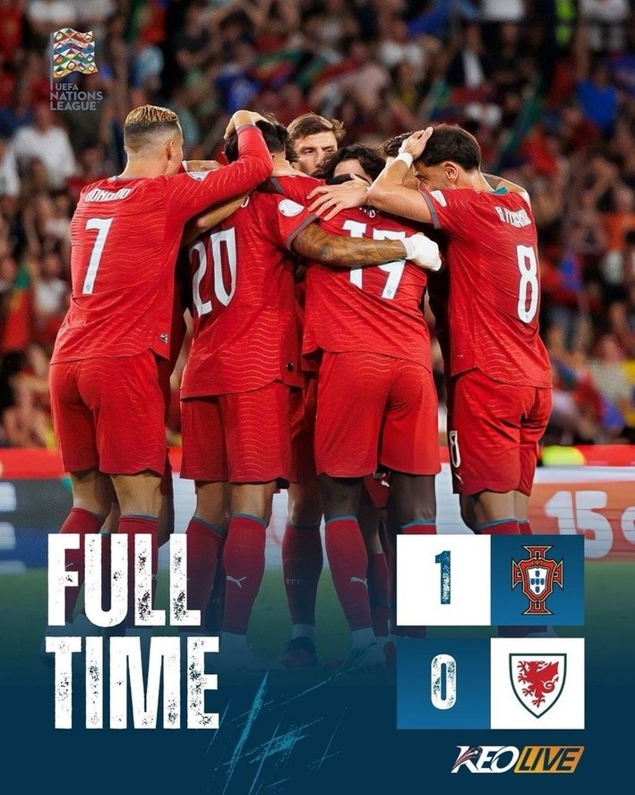 Bồ Đào Nha 1-0 Xứ Wales | Keolive