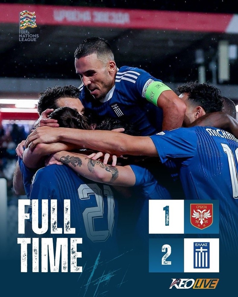 Serbia 1-2 Hy Lạp | Keolive