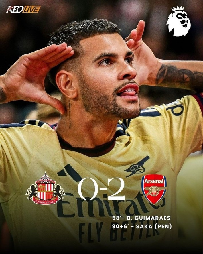 Sunderland 0-2 Arsenal | Keolive