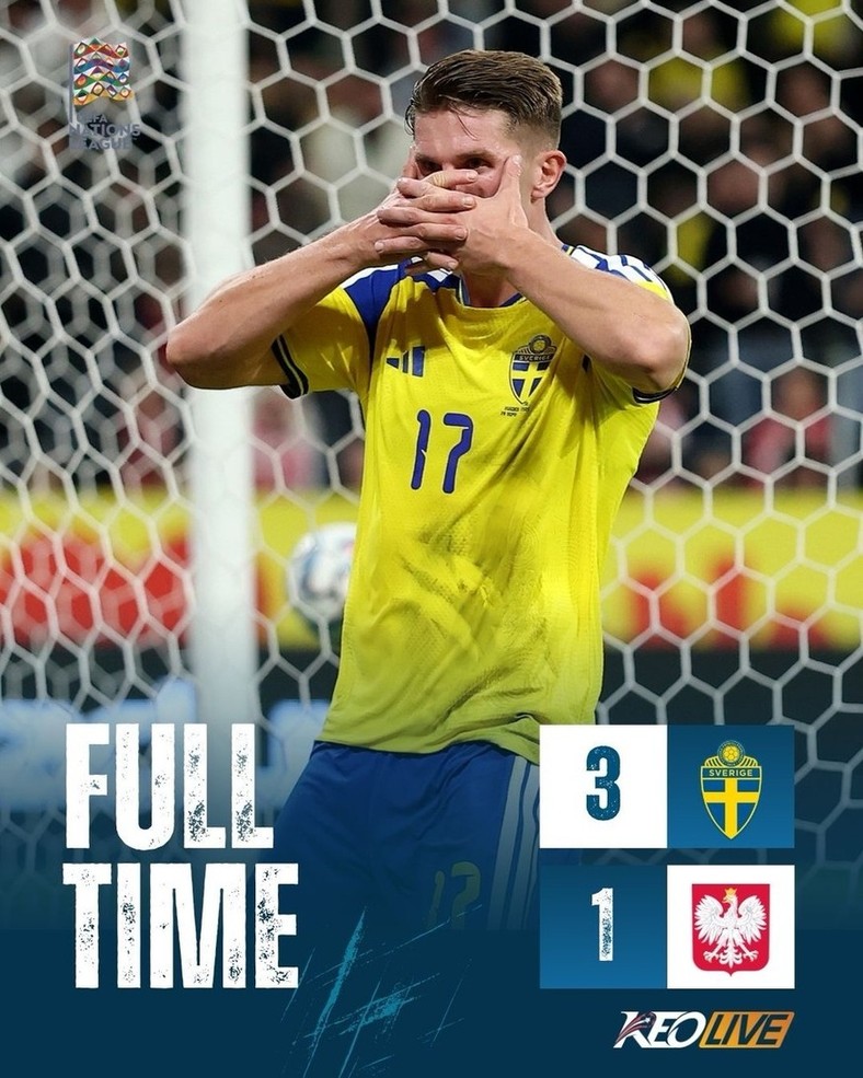 Thụy Điển 3-1 Ba Lan | Keolive