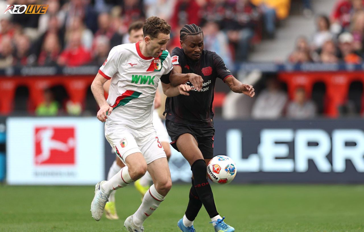 Lần gặp nhau gần nhất giữa Augsburg vs Leverkusen | Keolive