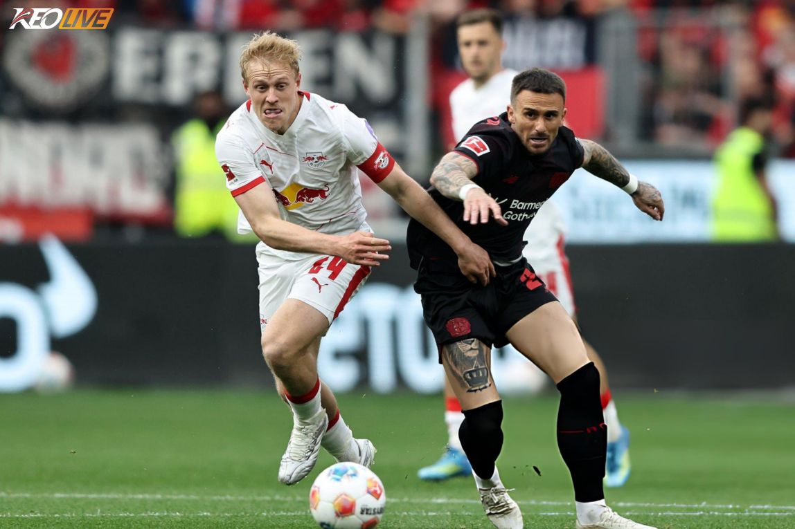 Lần gặp nhau gần nhất giữa Leverkusen vs RB Leipzig | Keolive
