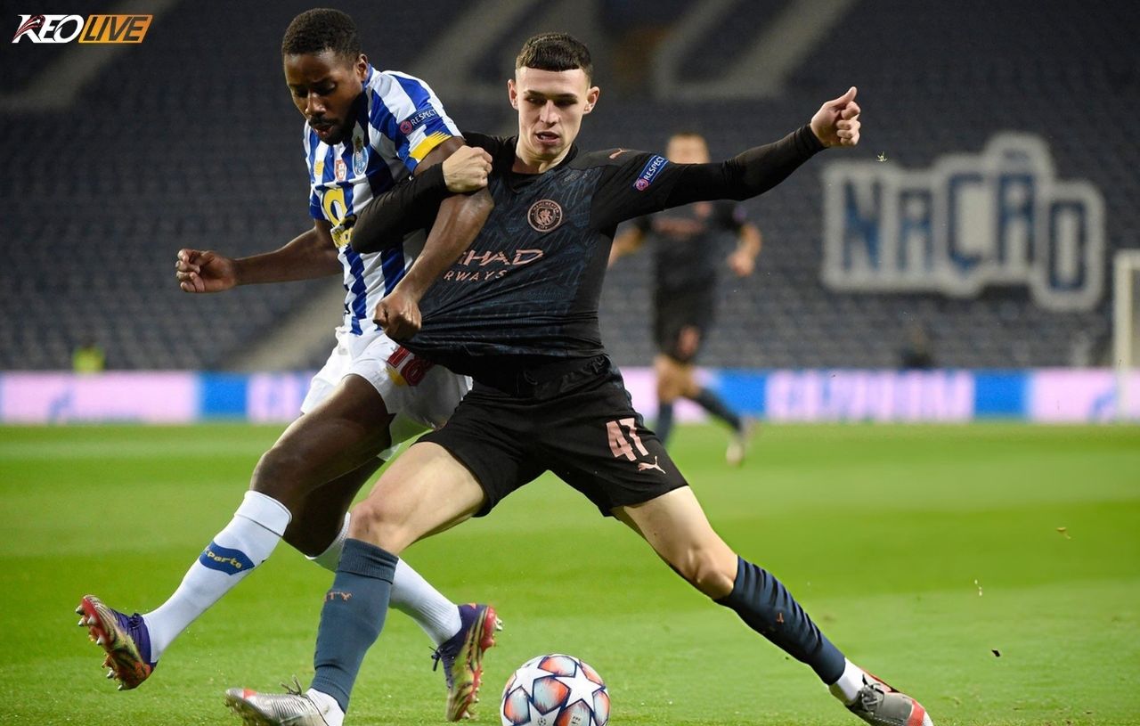 Lần gặp nhau gần nhất giữa Porto vs Man City | Keolive