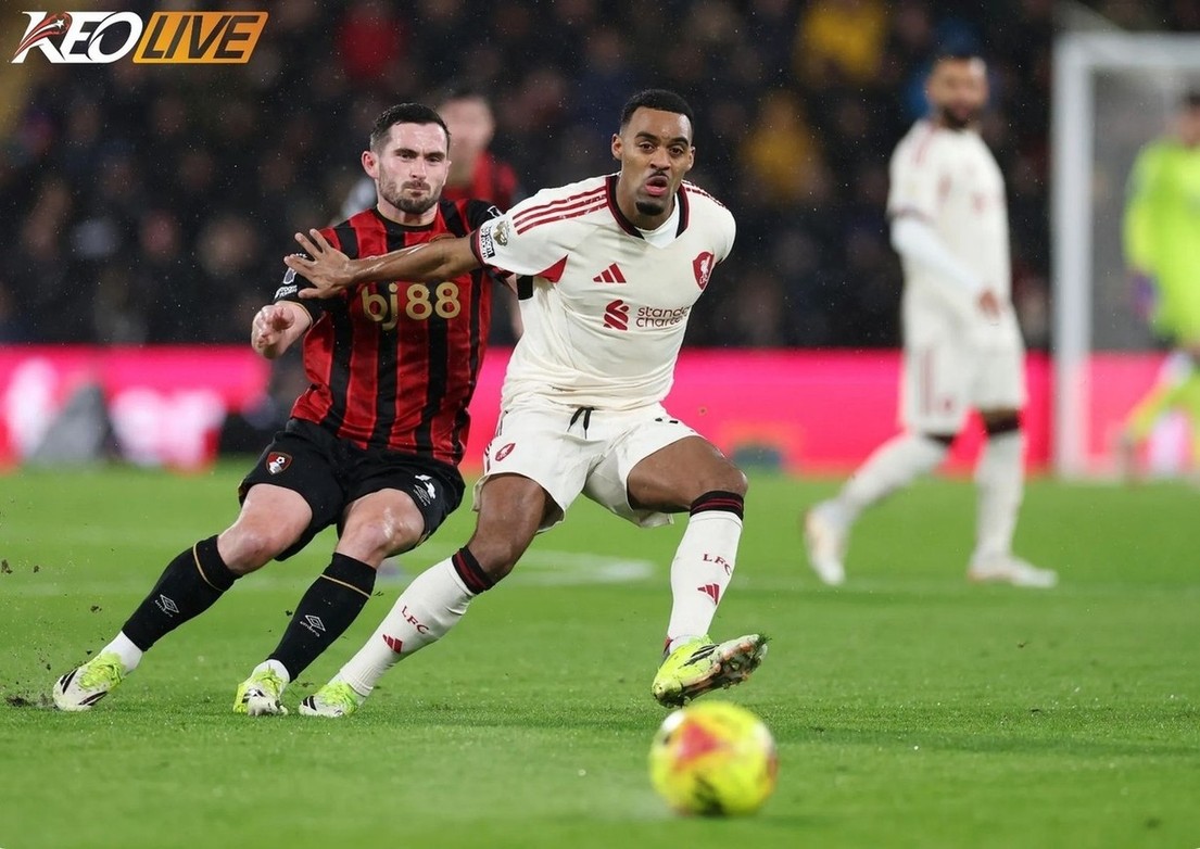 Lần gặp nhau gần nhất giữa Bournemouth vs Liverpool | Keolive