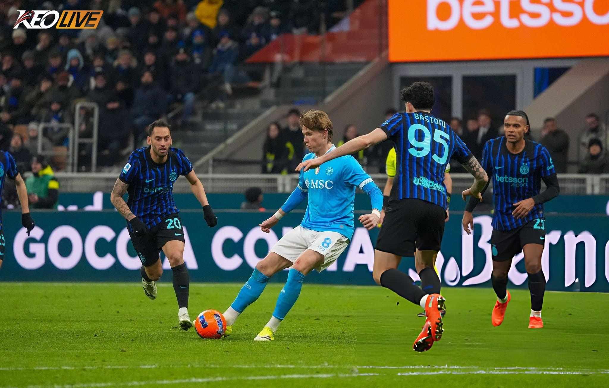 Lần gặp nhau gần nhất Inter vs Napoli | Keolive