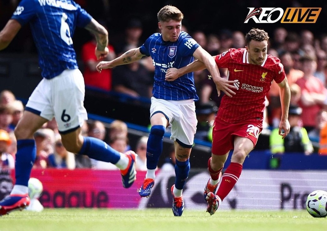 Lần gặp nhau gần nhất giữa Ipswich Town vs Liverpool | Keolive