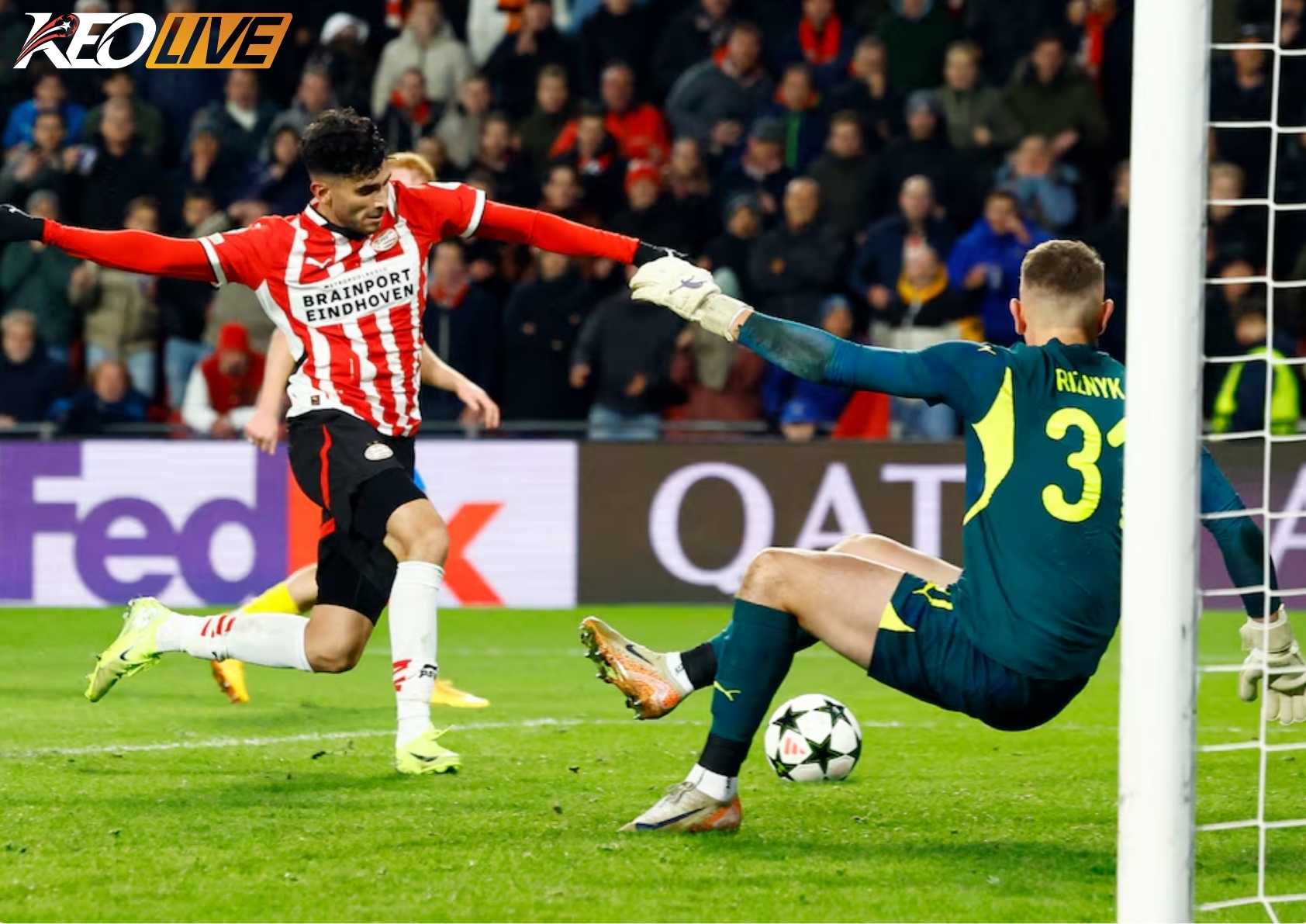 Lần gặp nhau gần nhất giữa PSV Eindhoven vs Shakhtar Donetsk | Keolive