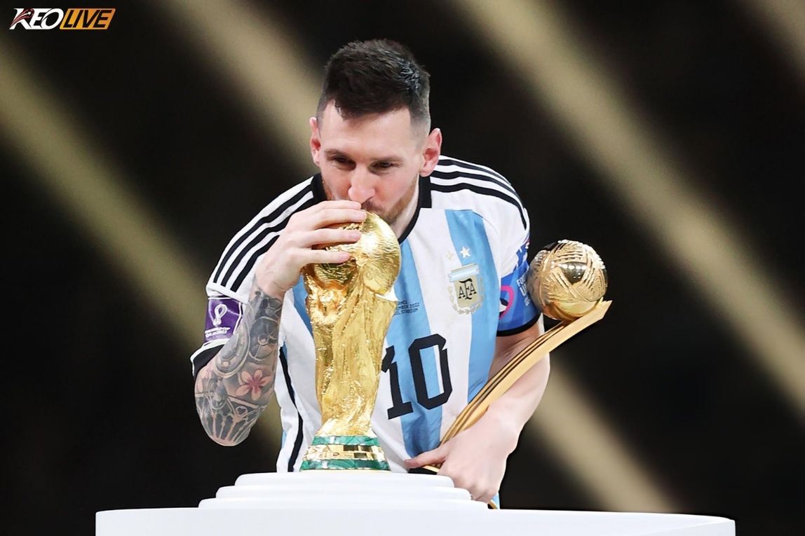 Messi và khoảnh khắc hoàn tất giấc mơ World Cup cùng Argentina | Keolive