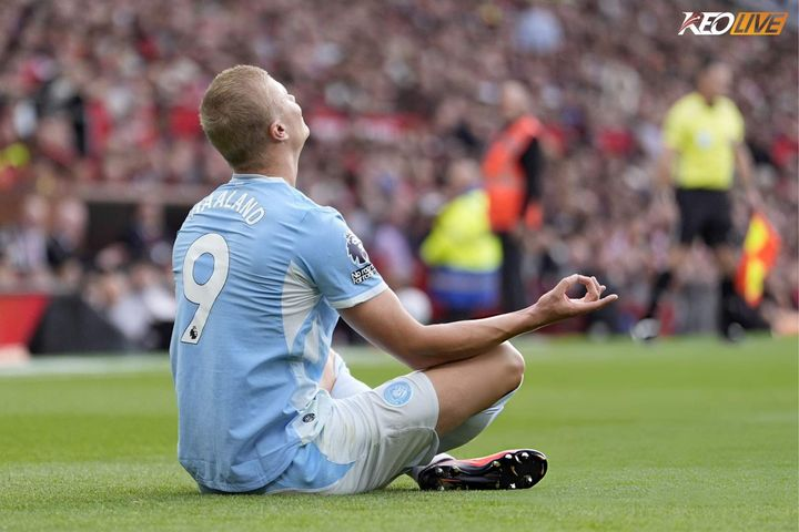 Hình ảnh minh họa cho bài viết Haaland định đoạt trận derby Manchester giàu cảm xúc