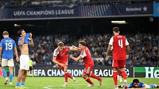 Hình ảnh cho bài Odegaard tỏa sáng, Pháo thủ thắng tối thiểu trận ra quân Champions League