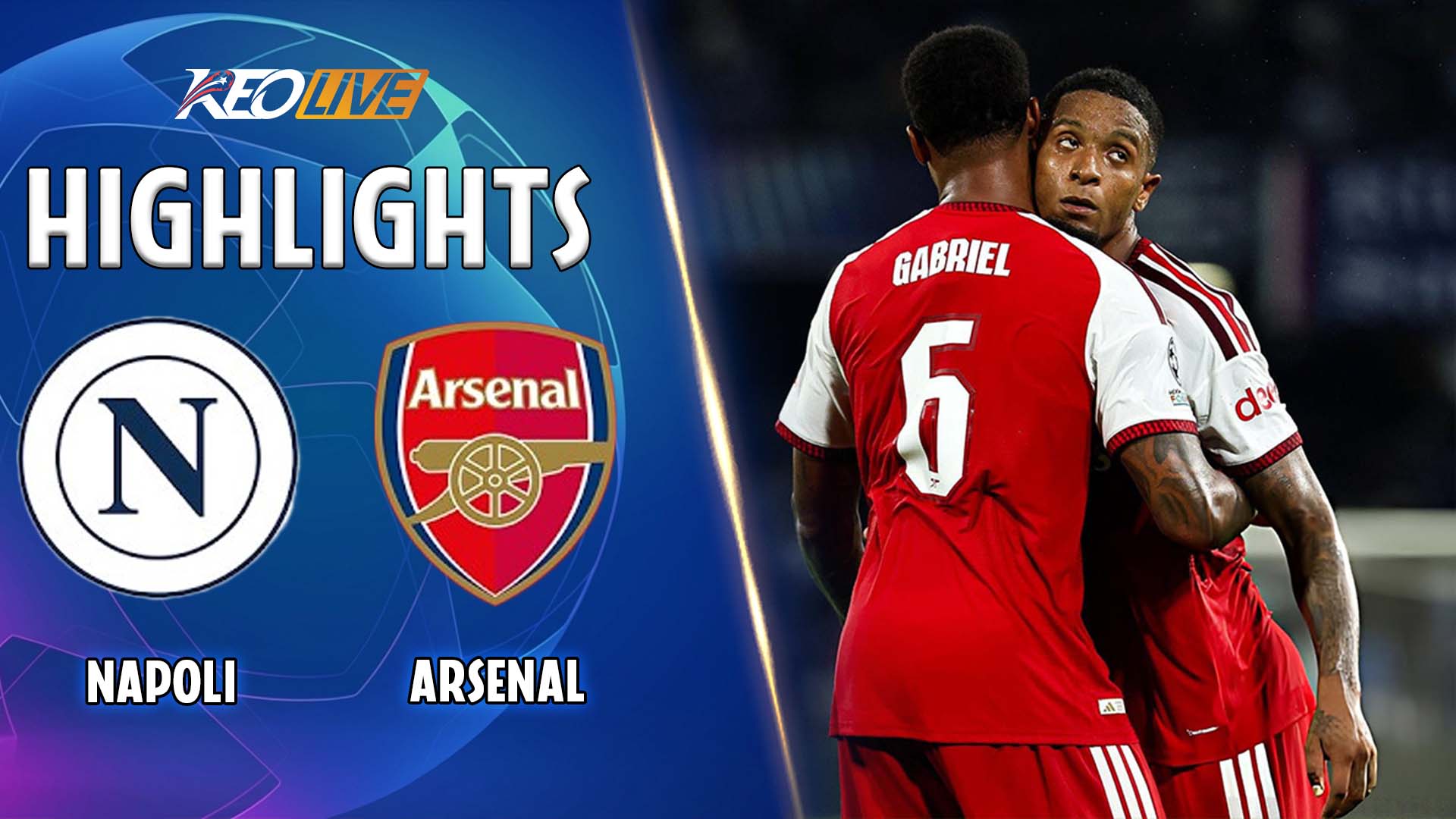 Highlights NAPOLI vs ARSENAL | Bản lĩnh nhạc trưởng lên tiếng đúng lúc | Champions League 26/27