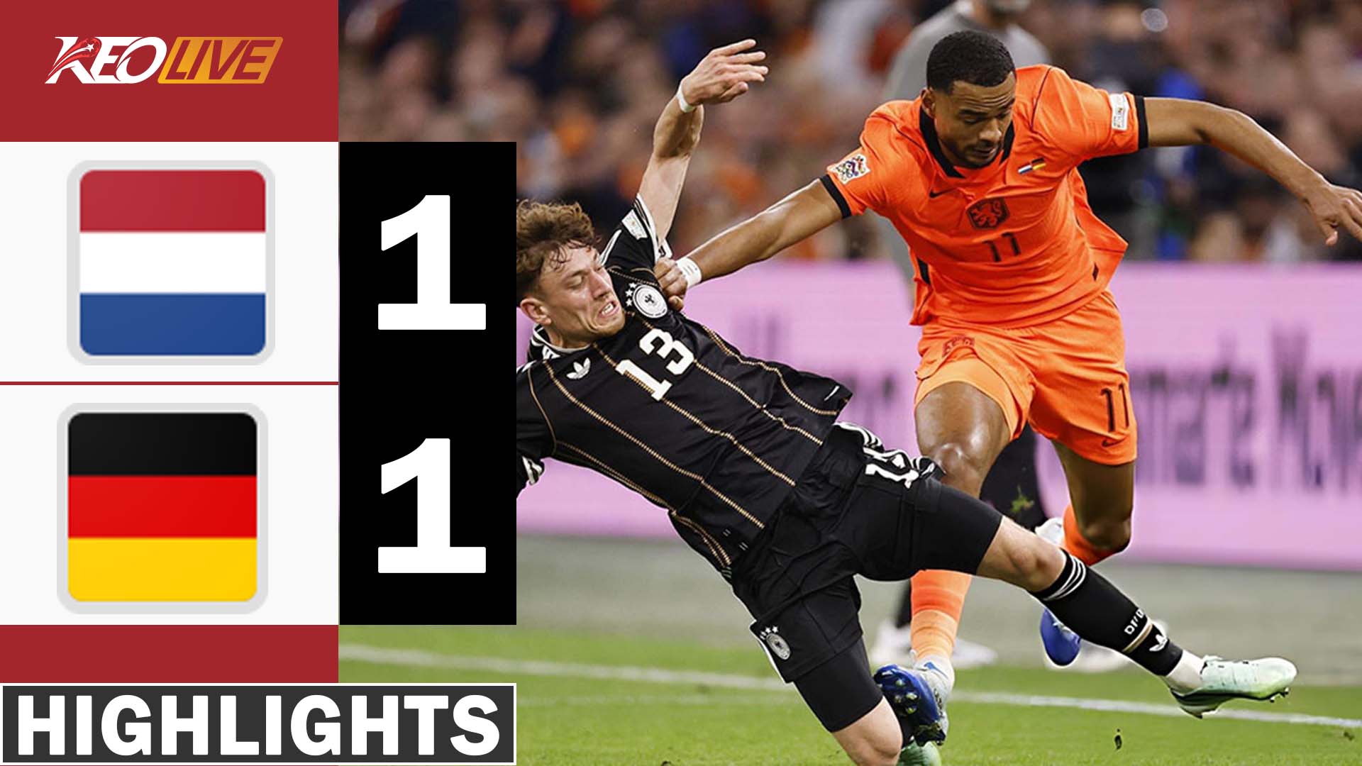 HIGHLIGHT HÀ LAN - ĐỨC: BỮA TIỆC TẤN CÔNG, NGÀY RA QUÂN THUẬN LỢI CỦA 2 HLV | NATIONS LEAGUE 26-27