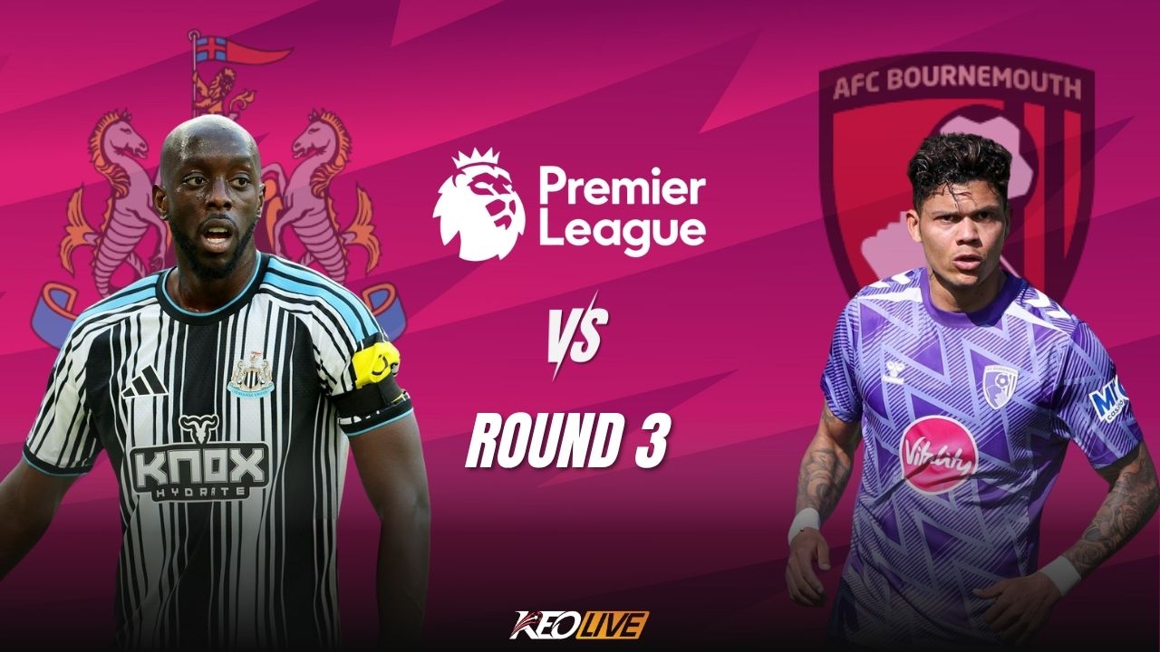 Trận đấu giữa Newcastle vs Bournemouth | Keolive