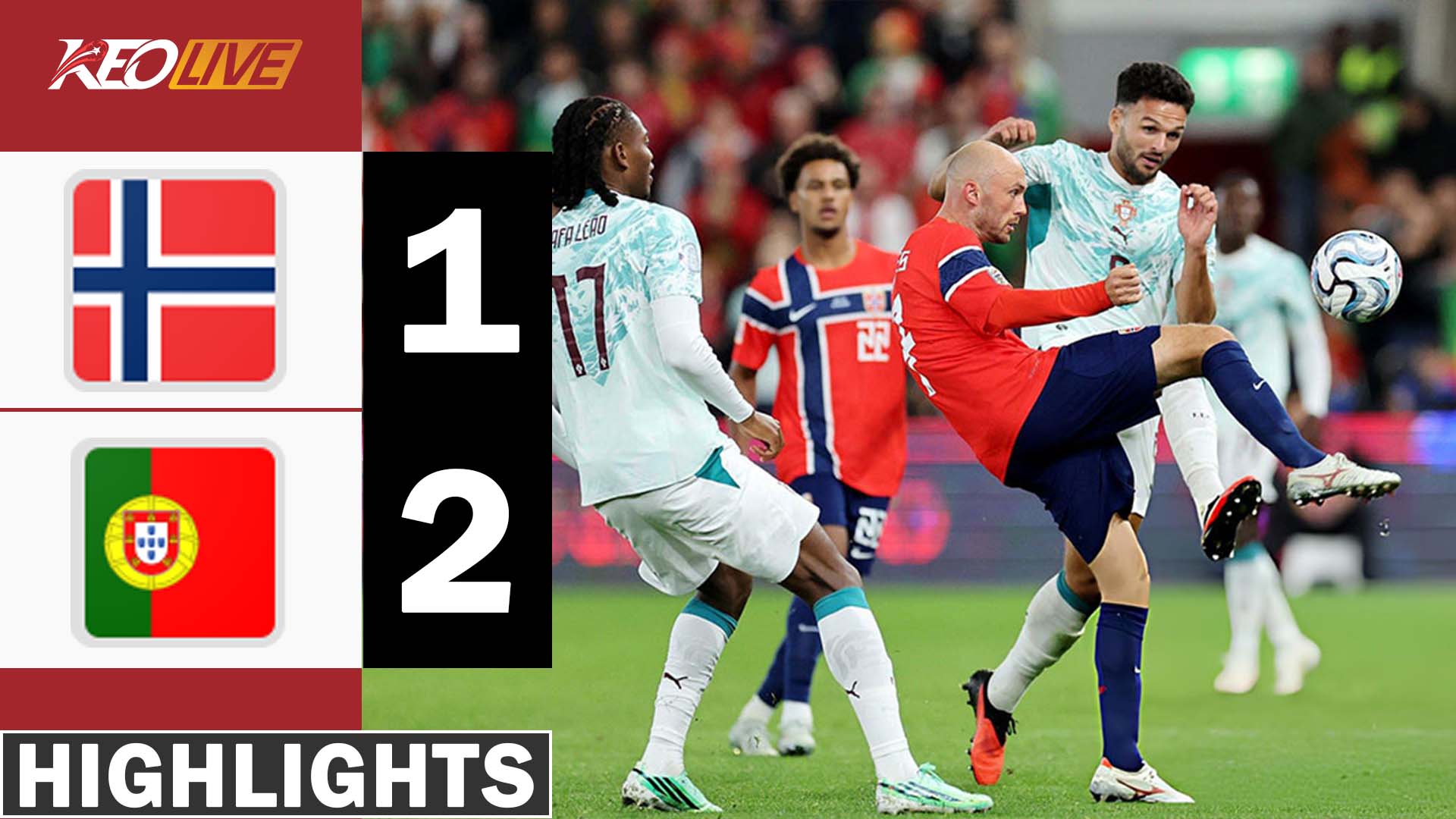 🔴Norway vs Portugal (1-2) Extended HIGHLIGHTS | UEFA Nations League