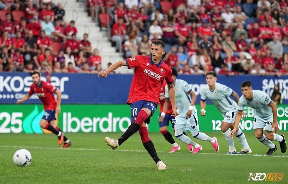Osasuna bước vào trận đấu này sau 3 thất bại liên tiếp | Keolive