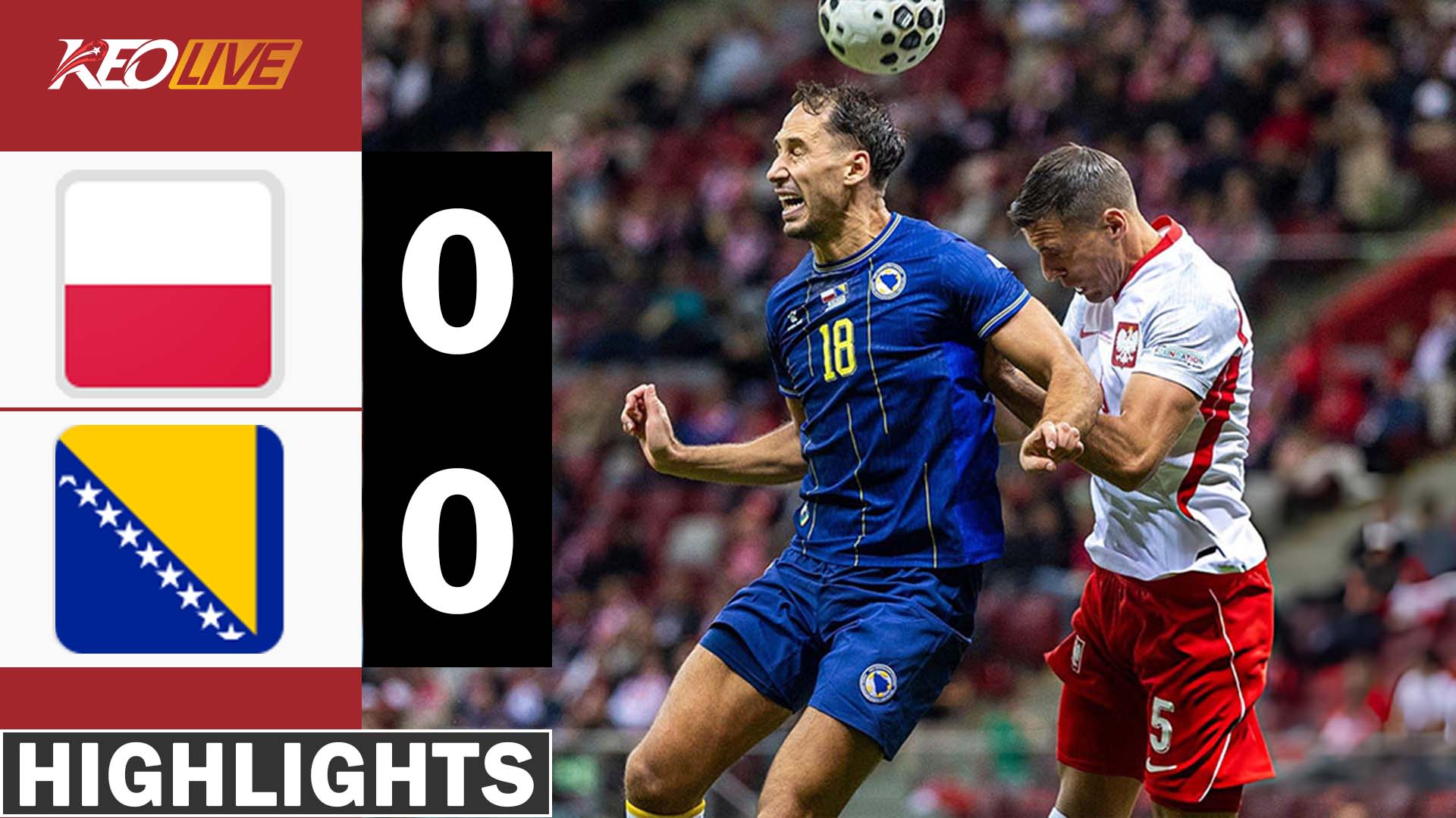 Poland vs Bosnia & Herzegovina Highlights | Hard-fought Draw In Warsaw! 🇵🇱🇧🇦 Uefa Nations League