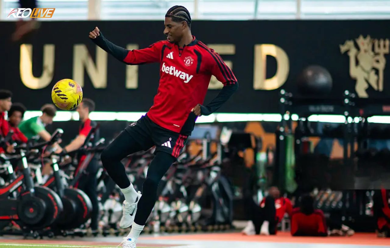 Rashford trở lại sân tập sau lo ngại về thể trạng | Keolive
