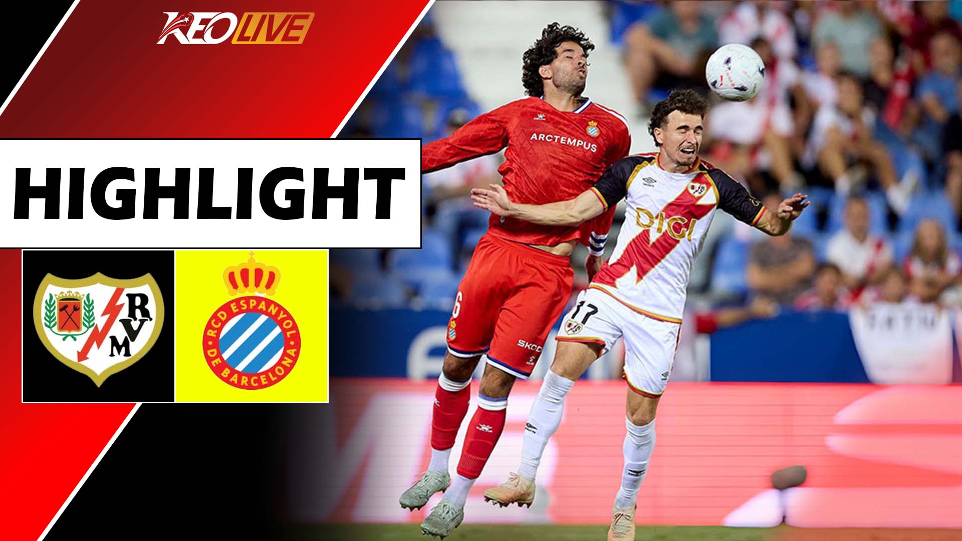 RAYO VALLECANO 2 - 1 RCD ESPANYOL | RESUMEN LALIGA EA SPORTS