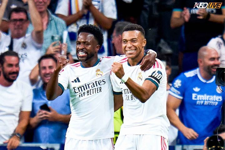 Hình ảnh minh họa cho bài viết Bùng nổ trong hiệp 1, Real có chiến thắng đầu tay tại Champions League