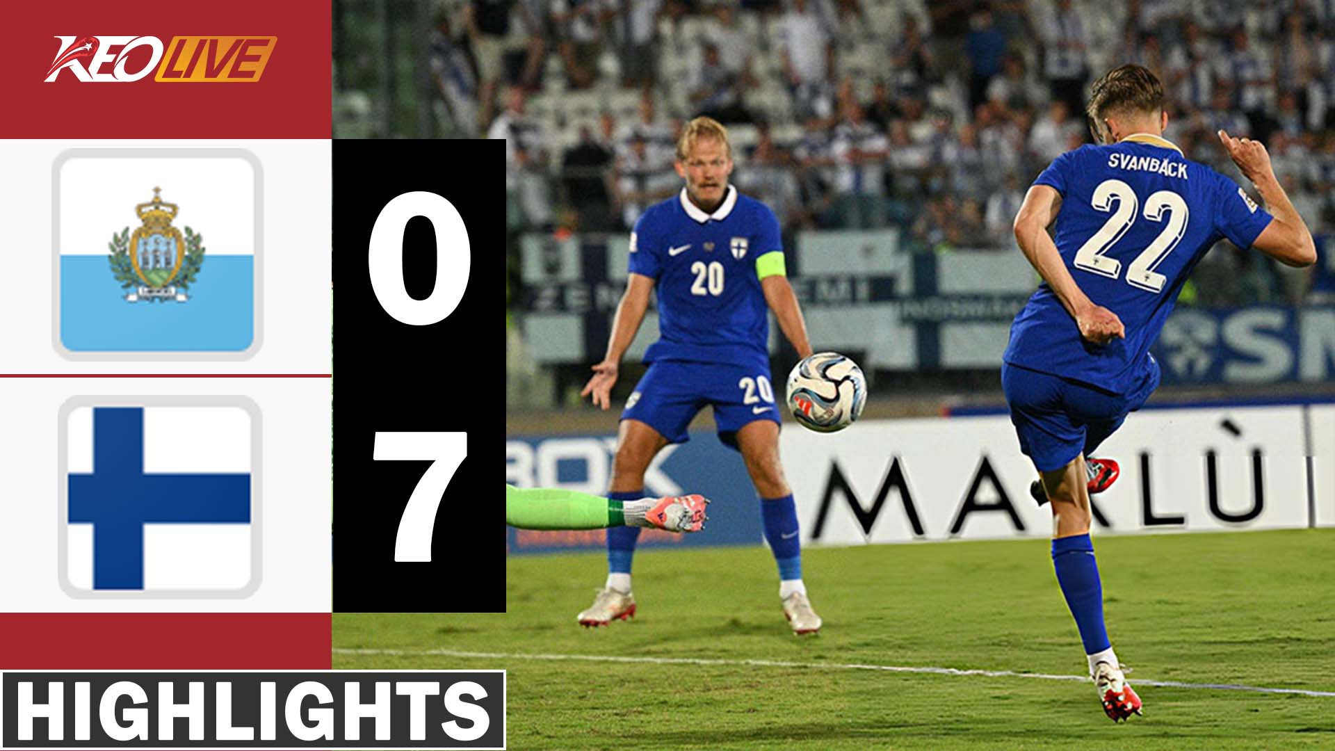 San Marino vs Finland | 0-7 | Highlights | UEFA Nations League 2026-27 | san marino finland
